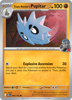 Team Rocket's Pupitar