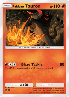 Paldean Tauros