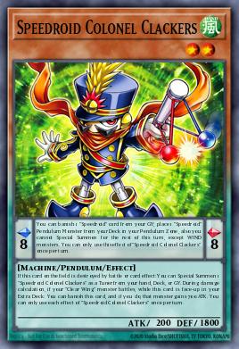 Speedroid Colonel Clackers