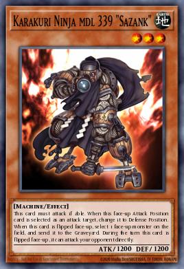 Karakuri Ninja mdl 339 "Sazank"